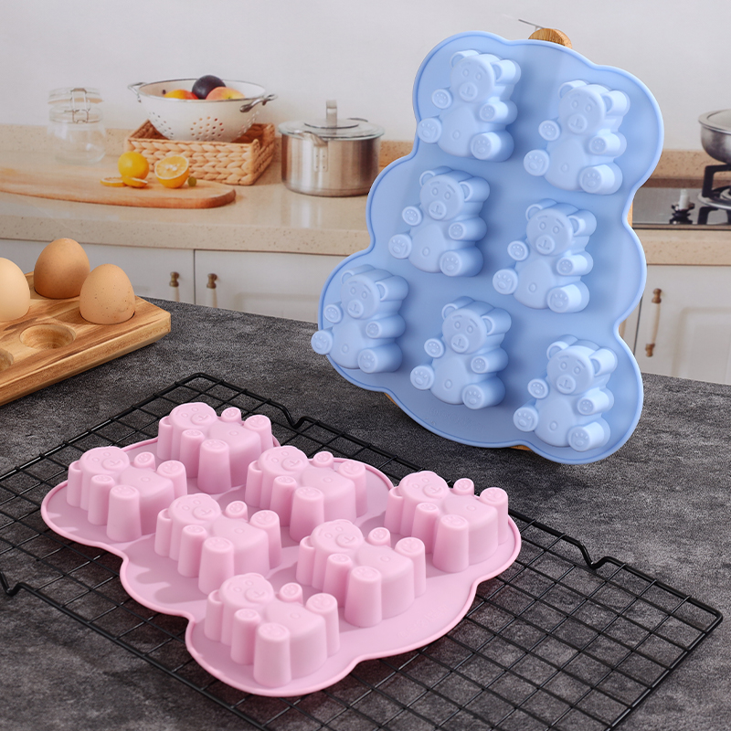 Moldes de urso de goma de sili - Gummy Candy avaliação e preço