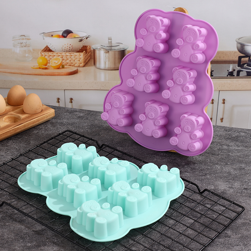 Moldes de urso de goma de sili - Gummy Candy avaliação e preço
