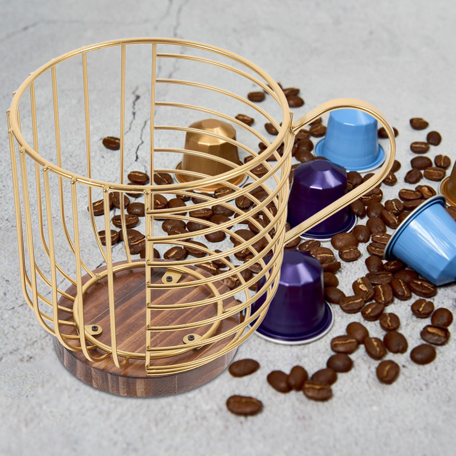Cesto organizador de café, em  - Chocolate Snack avaliação e preço