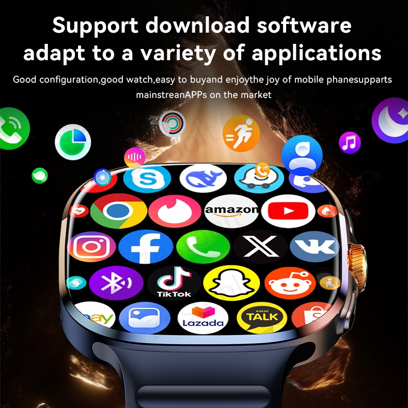 M99 Smartwatch 2,4 polegadas m - Seaweed Snack avaliação e preço