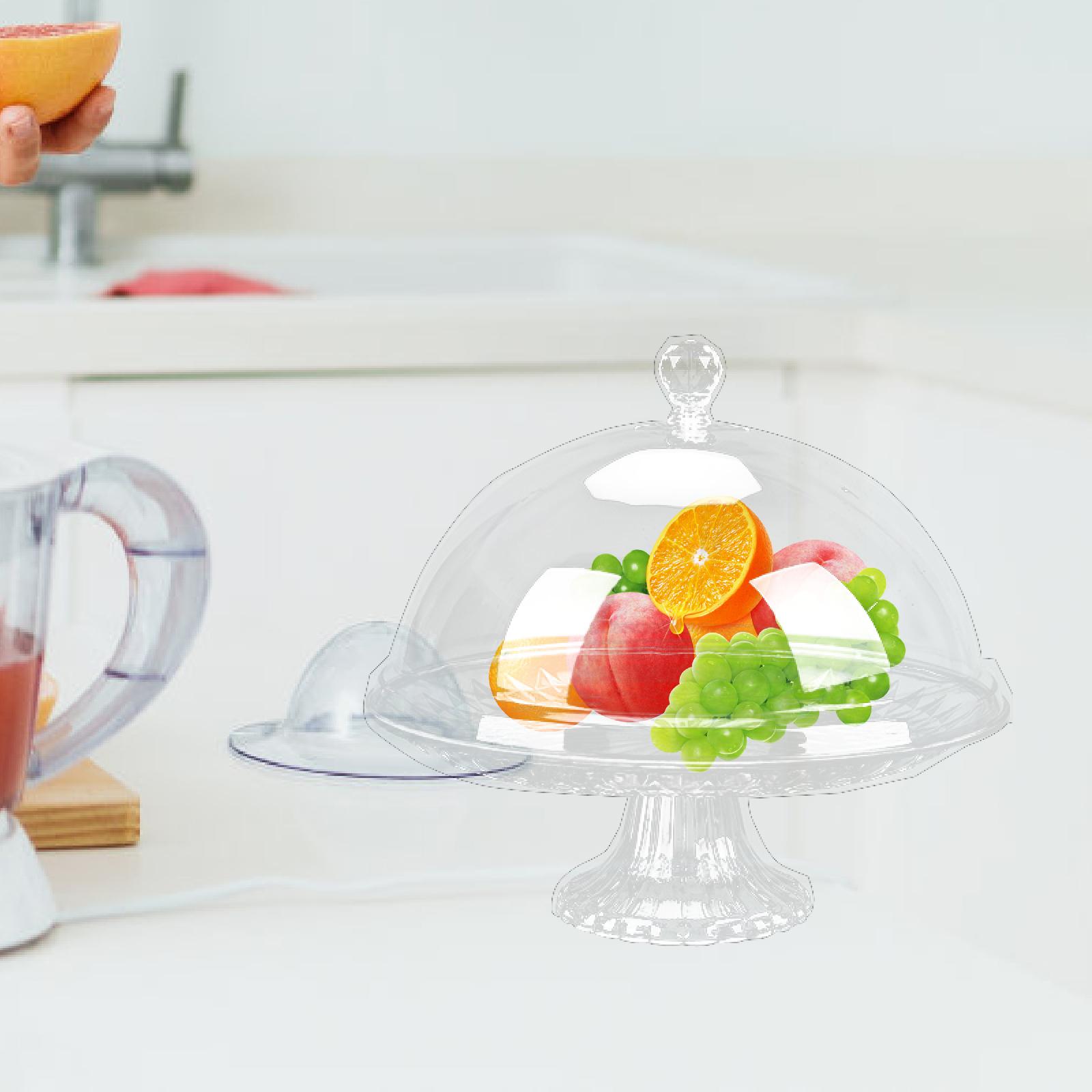 Dome Servindo Placa Com Tampa, - Dried Fruit avaliação e preço
